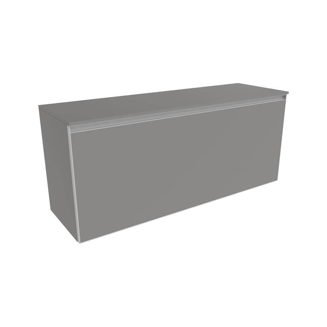 Flaminia CUBIKA 37 – H 50 – Έπιπλο Νιπτήρα – Wall-hung vanity unit 120 cm – 1 συρτάρι – Grey Matt (CKD944LGK)