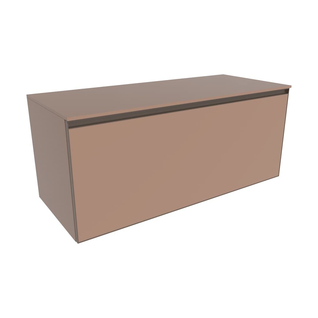 Flaminia CUBIKA 50 – H 50 – Έπιπλο Νιπτήρα – Wall-hung vanity unit 120 cm – Cipria Matt (CKD945KLC)