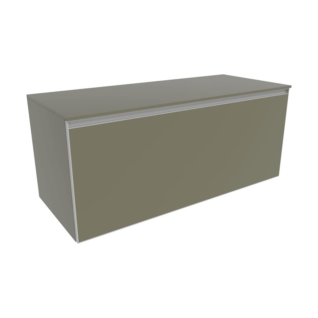 Flaminia CUBIKA 50 – H 50 – Έπιπλο Νιπτήρα – Wall-hung vanity unit 120 cm – Verde Palude Matt (CKD945LVK)