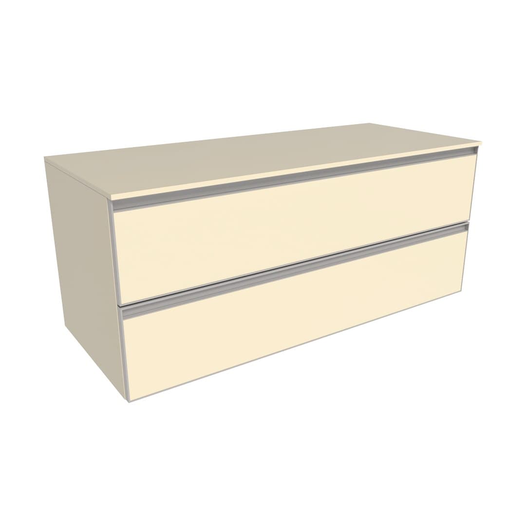 Flaminia CUBIKA 50 – H 50 – Έπιπλο Νιπτήρα – Wall-hung vanity unit cm 120 – Juta Matt (CKD949LJK)