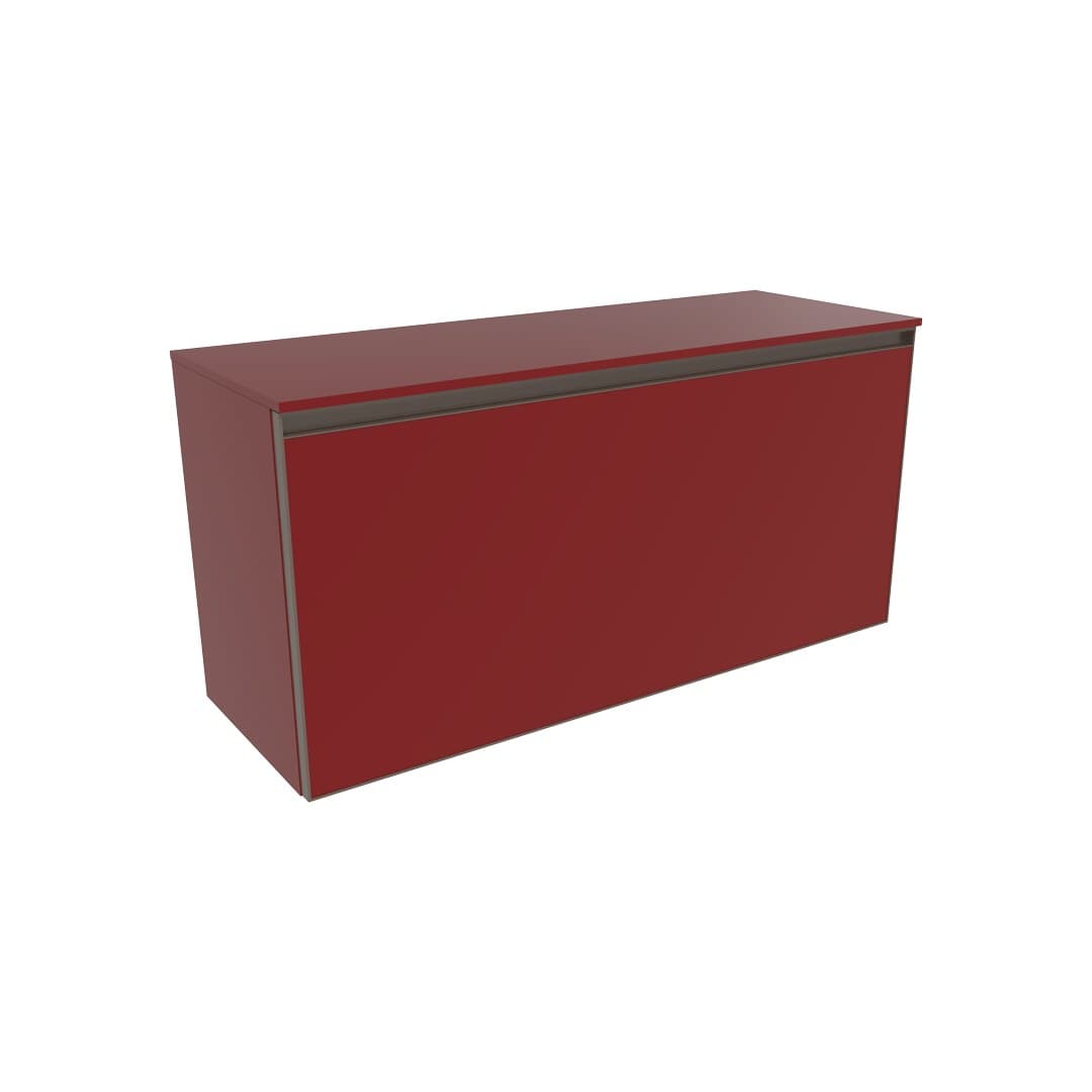 Flaminia CUBIKA 37 – H 50 – Ντουλάπι Μπάνιου – Wall-hung unit 105 cm – Bordeaux Matt (CKDE01LRK)