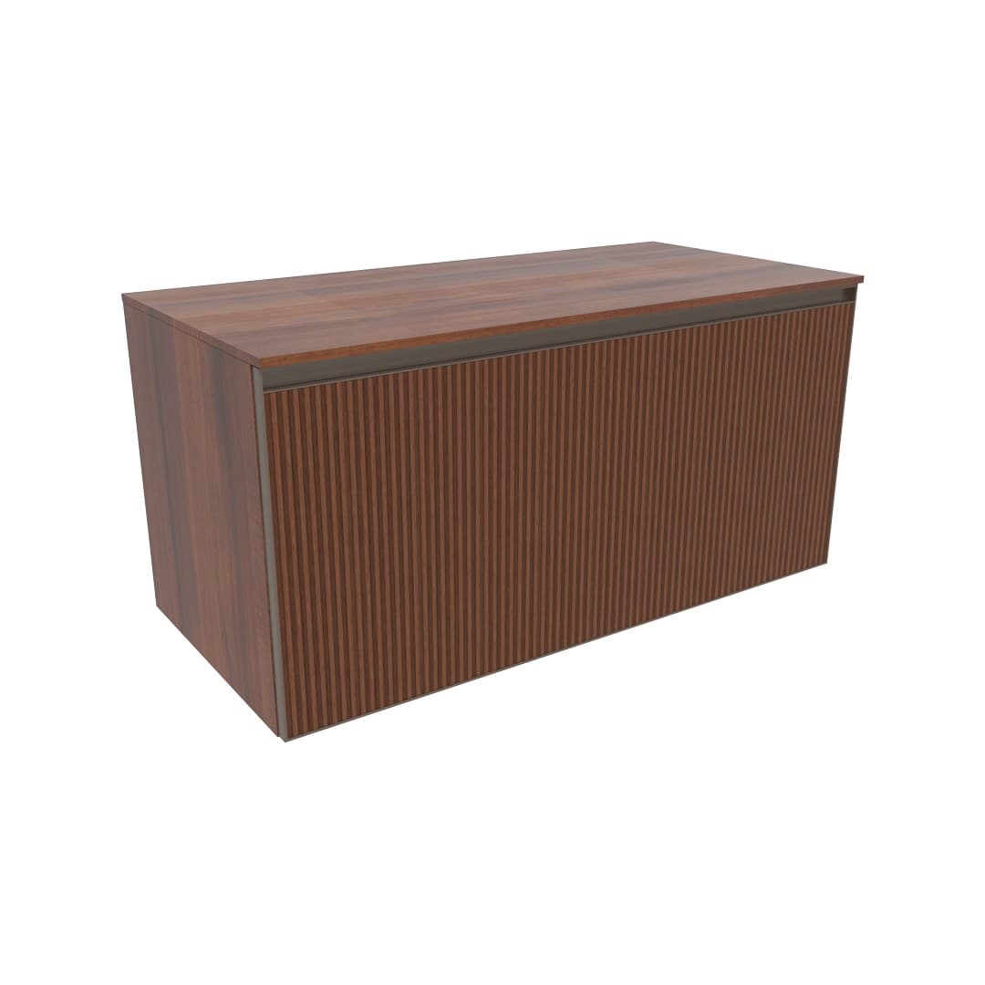 Flaminia CUBIKA 50 – H 50 – Ντουλάπι Μπάνιου – Wall-hung unit 105 cm – Noce Greca (CKDE02LNK)