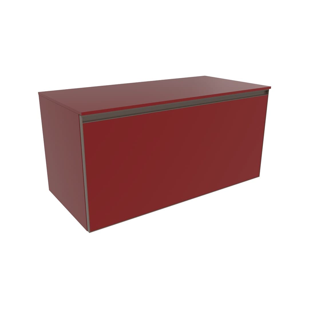Flaminia CUBIKA 50 – H 50 – Ντουλάπι Μπάνιου – Wall-hung unit 105 cm – Bordeaux Matt (CKDE02LRK)