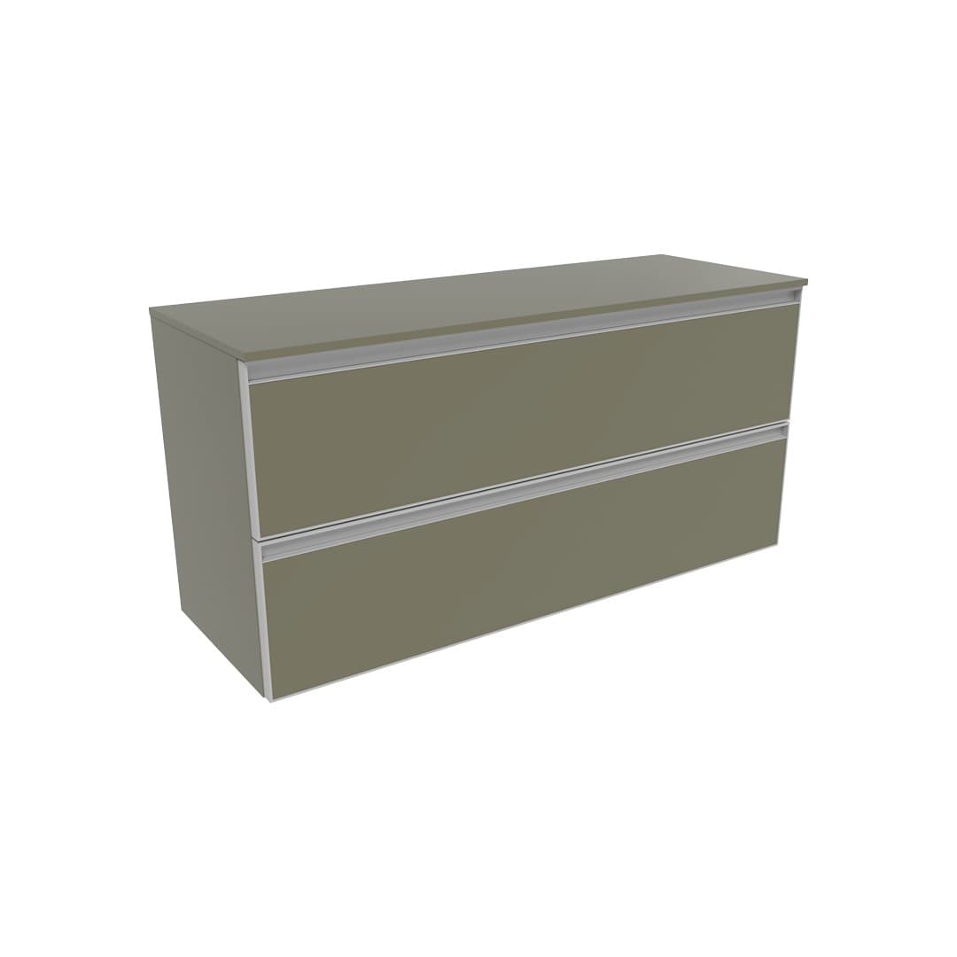 Flaminia CUBIKA 37 – H 50 – Ντουλάπι Μπάνιου – Wall-hung unit cm 105 – Verde Palude Matt (CKDE04LVK)