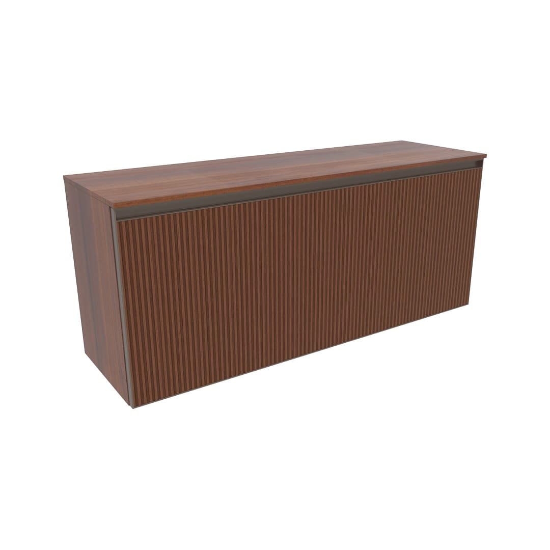 Flaminia CUBIKA 37 – H 50 – Ντουλάπι Μπάνιου – Wall-hung unit 120 cm – Noce Greca (CKDE07LNK)