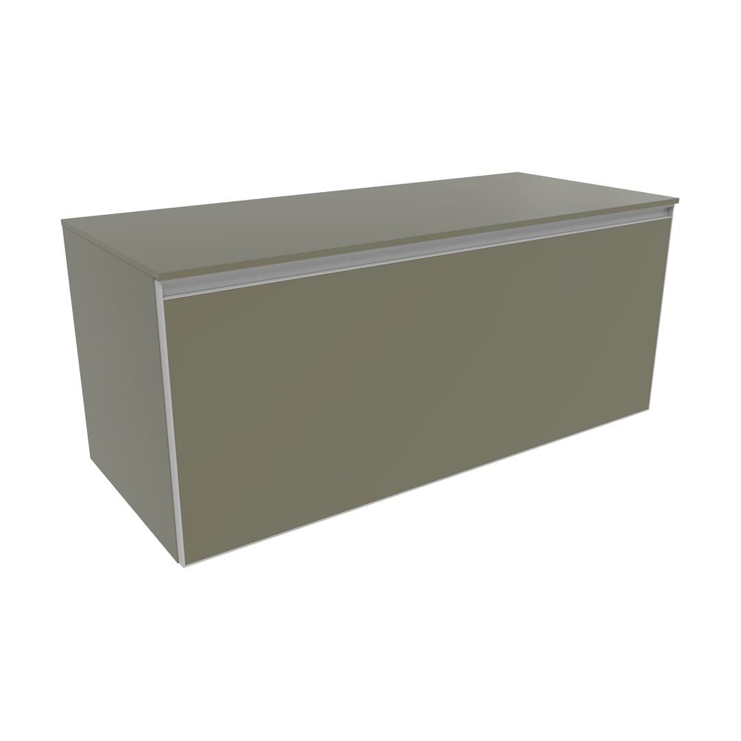 Flaminia CUBIKA 50 – H 50 – Ντουλάπι Μπάνιου – Wall-hung unit 120 cm – Verde Palude Matt (CKDE08LVK)