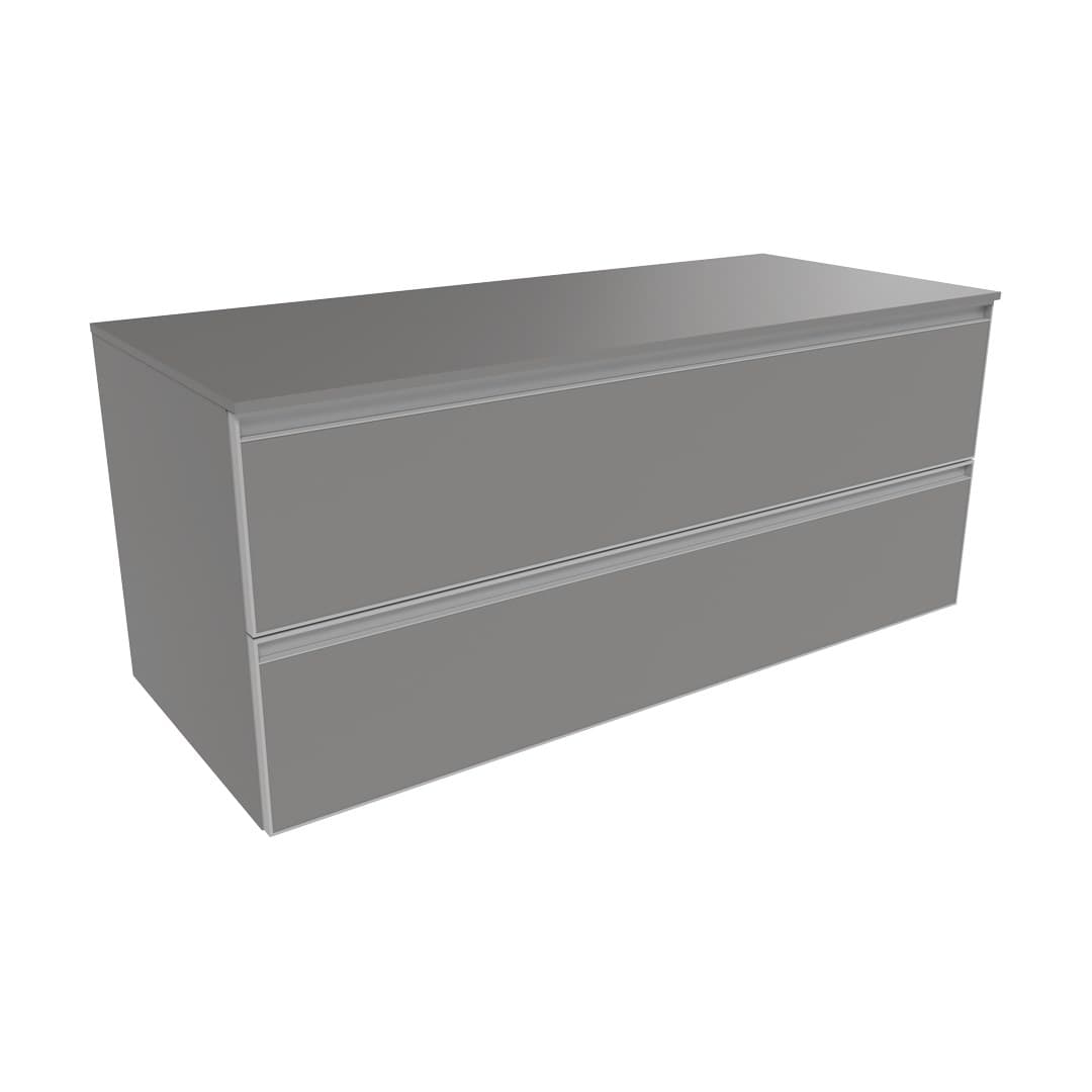 Flaminia CUBIKA 50 – H 50 – Ντουλάπι Μπάνιου – Wall-hung unit cm 120 – Grey Matt (CKDE11LGK)