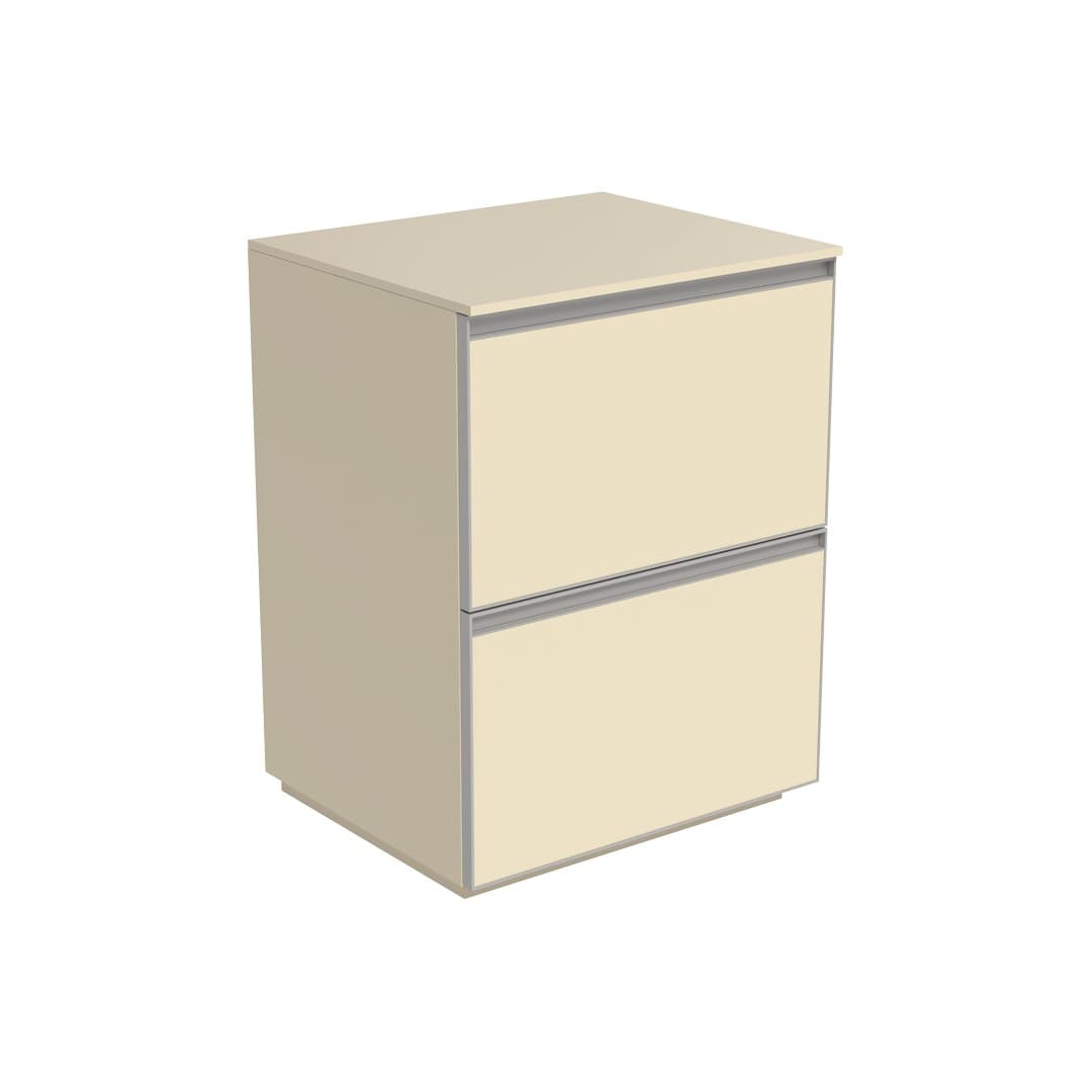 Flaminia CUBIKA 50 – H 78.5 – Έπιπλο Νιπτήρα – Free standing vanity unit 60 cm – Juta Matt (CKDI02LJK)