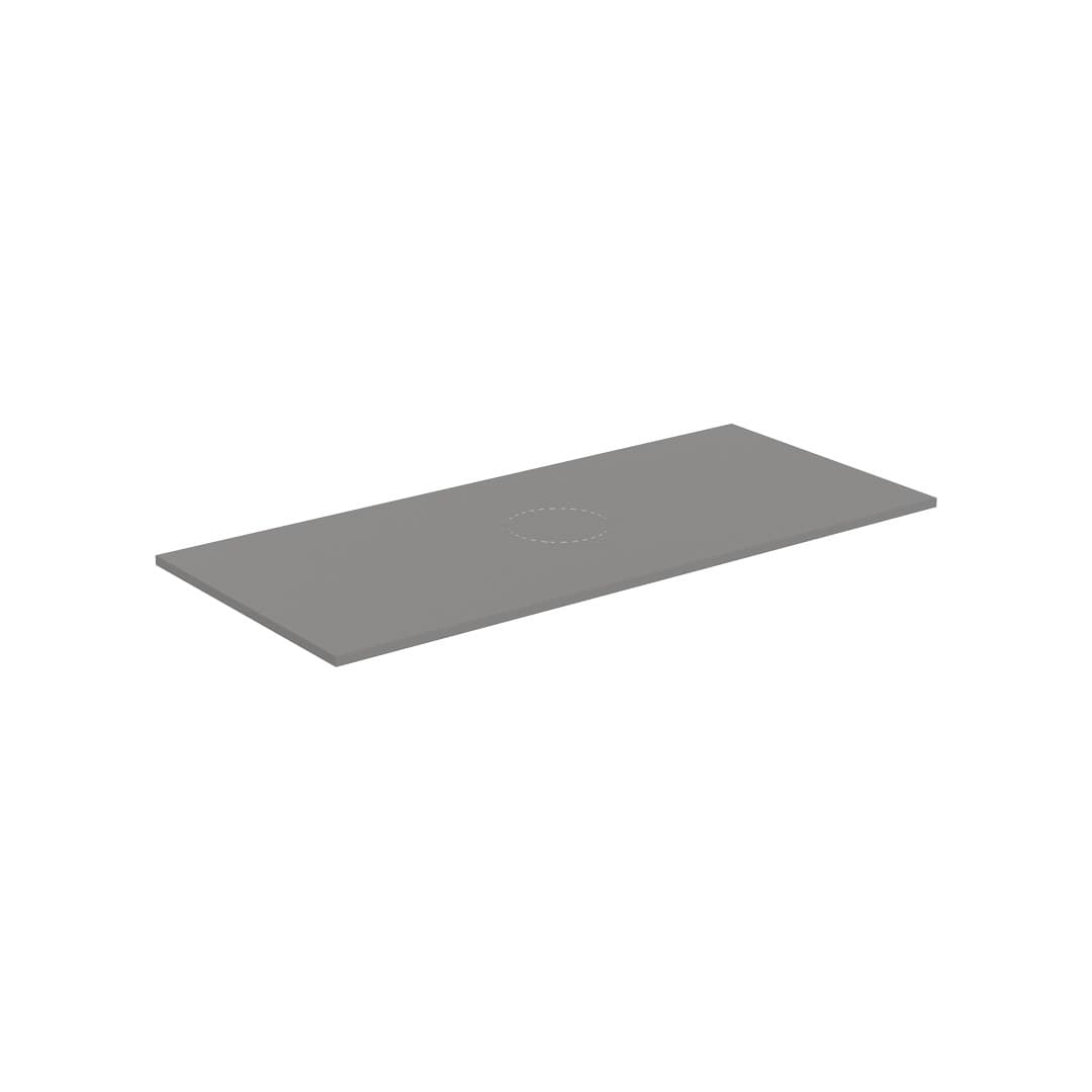 Flaminia CUBIKA 37 – Έπιπλο Νιπτήρα – Grey Matt (CKPR38LGK)
