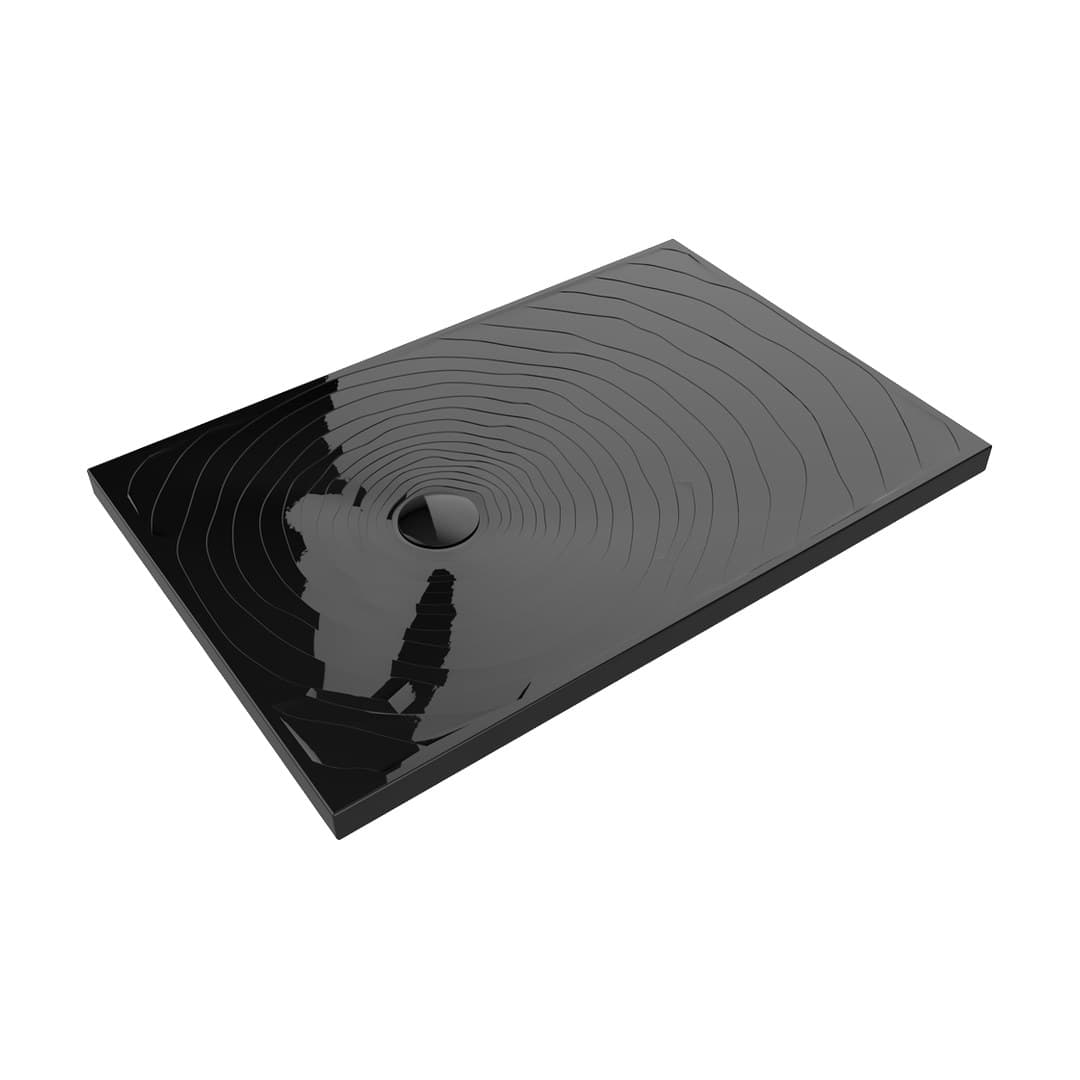 Flaminia WATER DROP – Ντουζιέρα – Shower tray 80×120 – Black Glossy (DR120NER)
