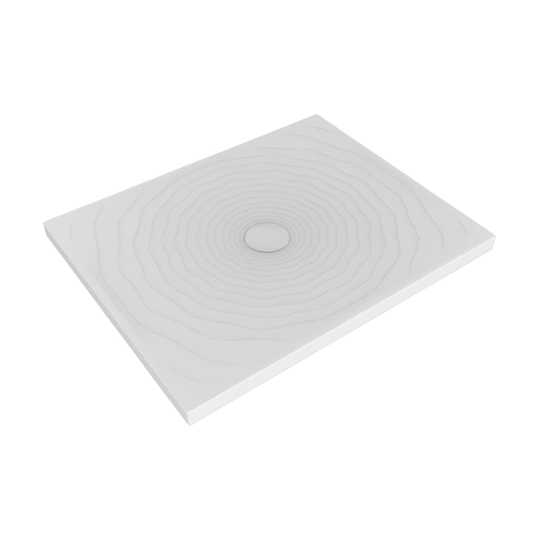 Flaminia WATER DROP – Ντουζιέρα – Shower tray 80×100 – Latte Matt (DR8010LAT)