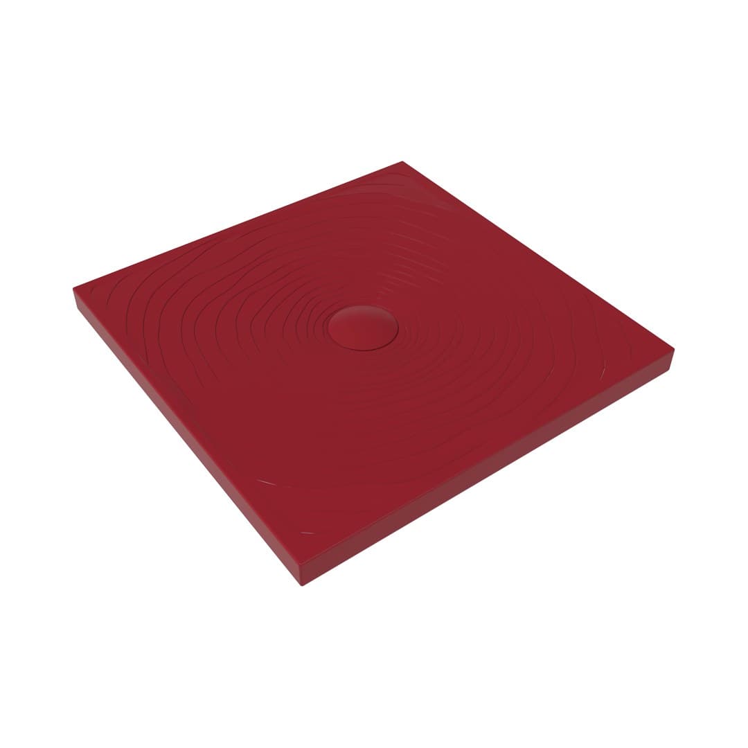 Flaminia WATER DROP – Ντουζιέρα – Shower tray 80×80 – Rosso Rubens Matt (DR80RRU)