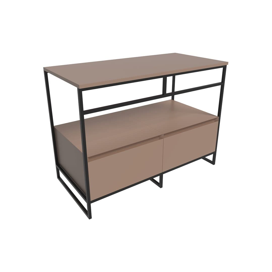Flaminia DENVER – Βάση Νιπτήρα – Furniture suitable for countertop basins – Cipria Matt (DV103MKLC)