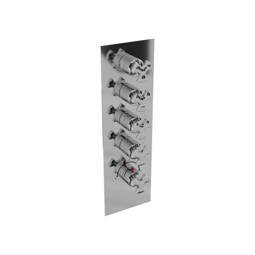 Flaminia EVERGREEN – Θερμοστατικός Μίκτης Ντους – Concealed thermostatic shower 4-outlets – Chrome (EGBT4)
