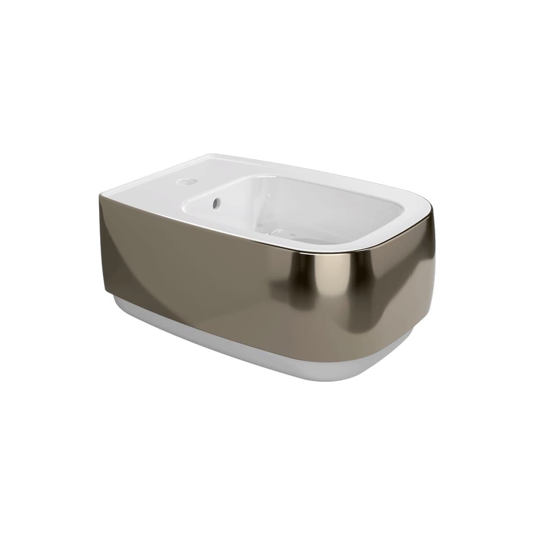 Flaminia FLAG – Μπιντέ Κρεμαστό – Metal Platinum Glossy (FG218PLA)