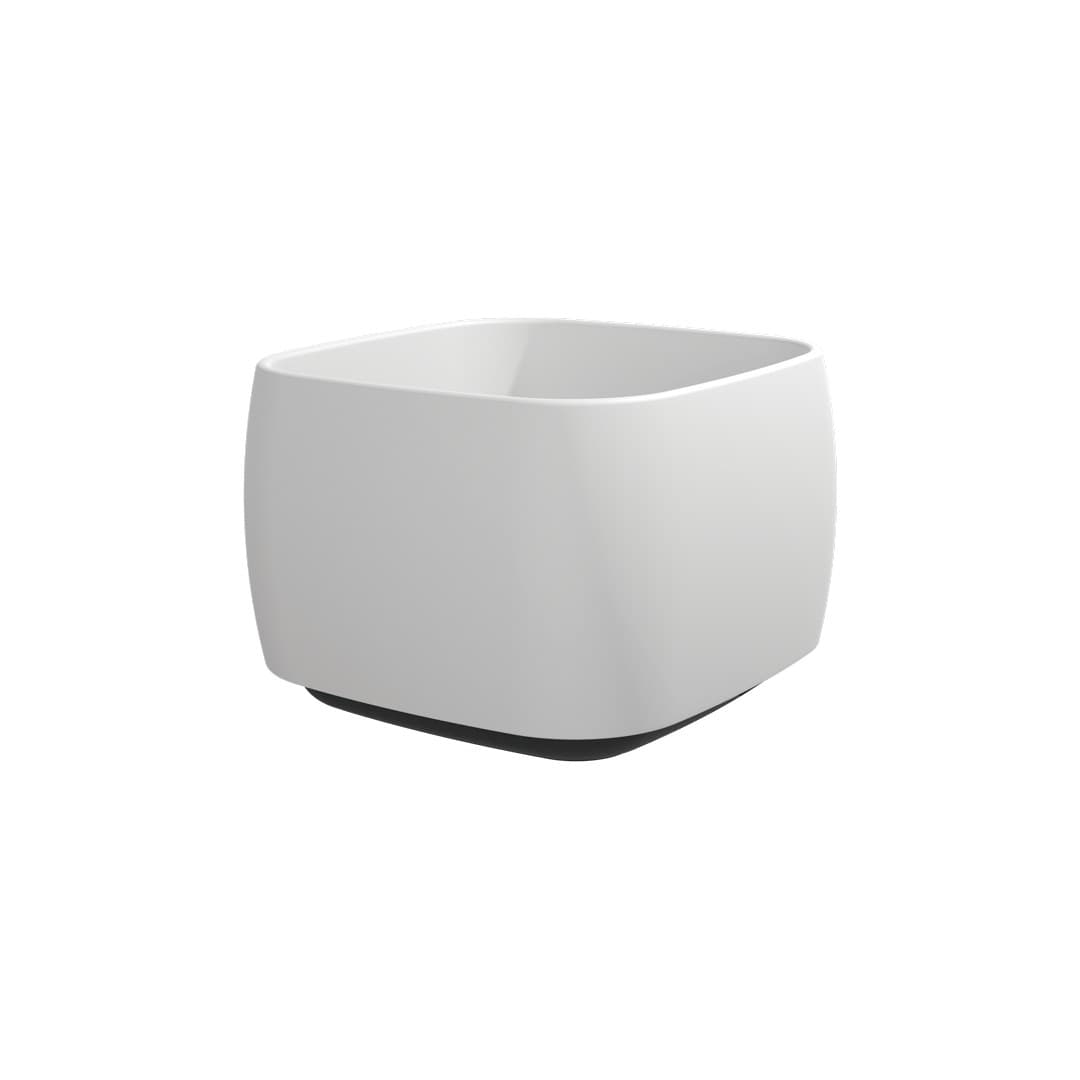 Flaminia FLAG DEEP – Νιπτήρας Επικαθήμενος – Stripes Latte Carbone (FG40H28SLC)