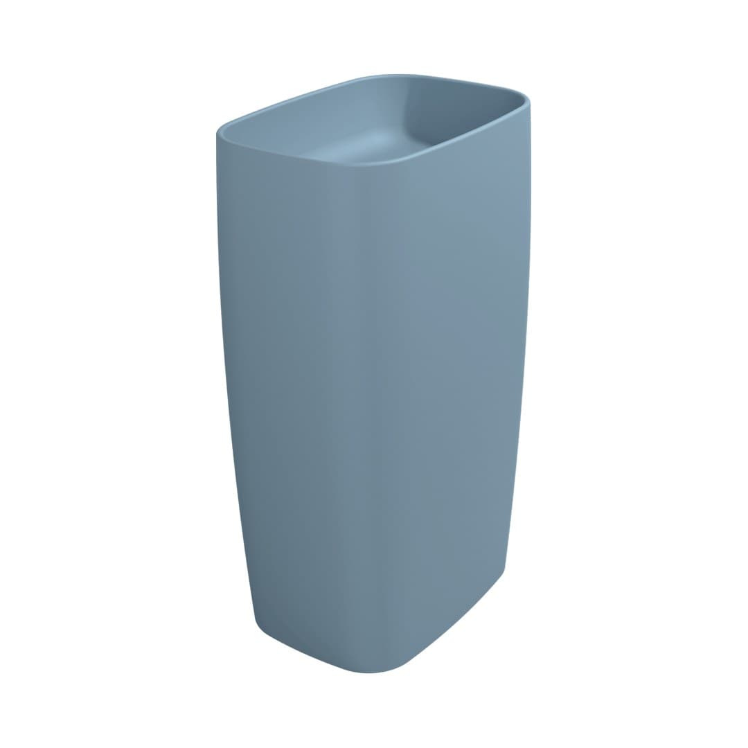 Flaminia MONOFLAG – Νιπτήρας Επιδαπέδιος – Column basin – wall drain – Nuvola Matt (FG52PNUV)
