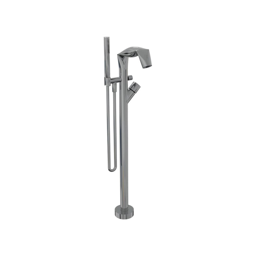 Flaminia FOLD – Μπαταρία Λουτρού Δαπέδου – Chrome (FL2580)