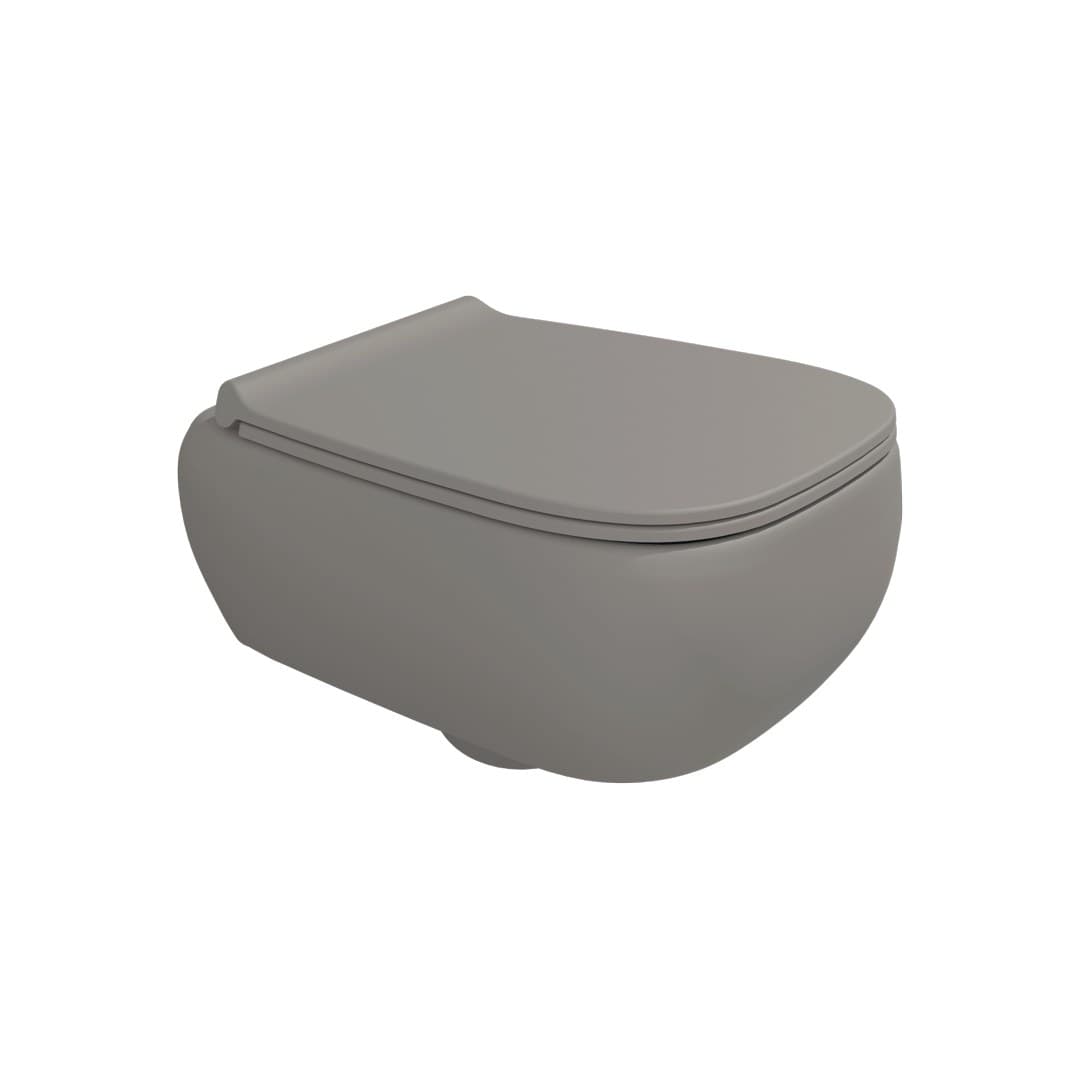 Flaminia FLUO goclean – Λεκάνη Κρεμαστή – Cenere Matt (FU118GCEN)