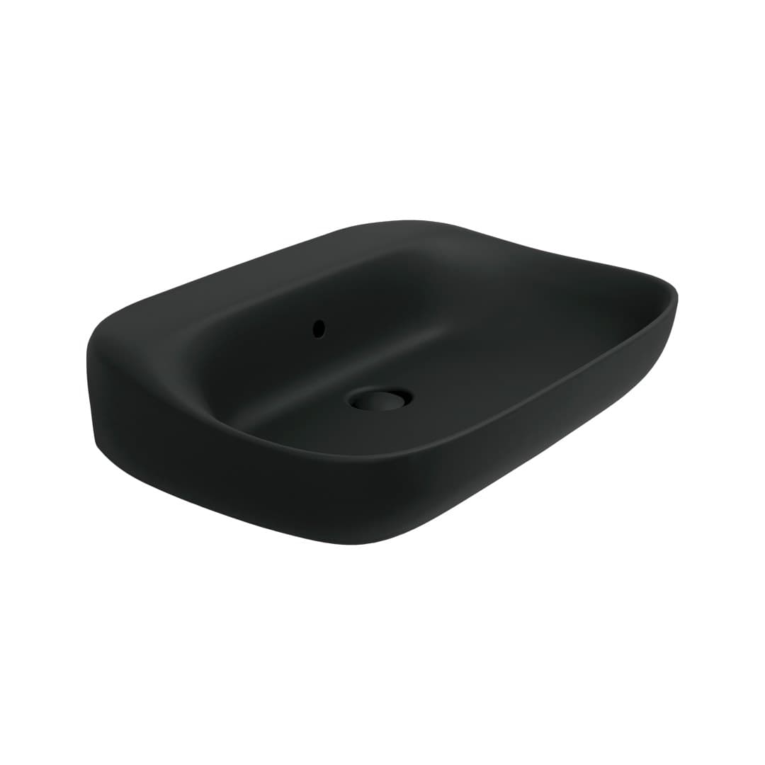 Flaminia FLUO 70 – Νιπτήρας Επικαθήμενος – Carbone Matt (FU70LCAR)