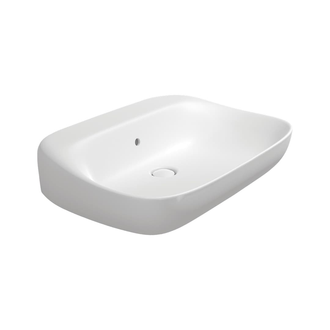 Flaminia FLUO 70 – Νιπτήρας Επικαθήμενος – Latte Matt (FU70LLAT)
