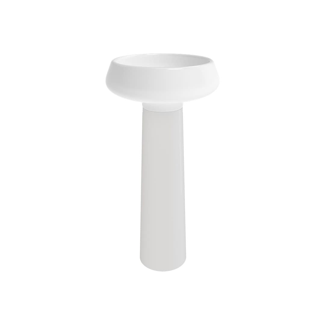 Flaminia HASU – Κολόνα Νιπτήρα – White Glossy (HSCOL)