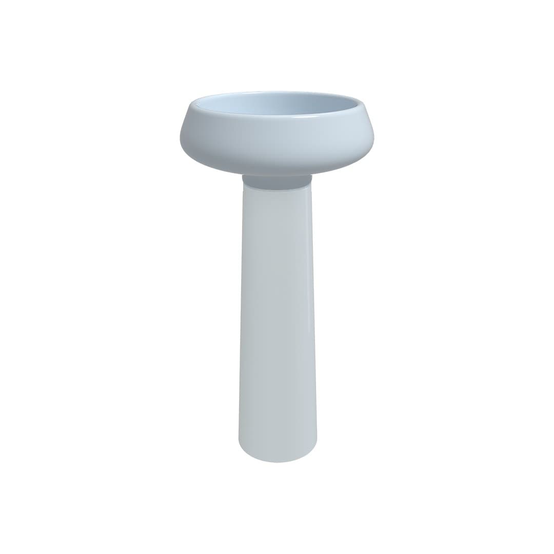 Flaminia HASU – Κολόνα Νιπτήρα – Azzurro Polvere Glossy (HSCOLAP)