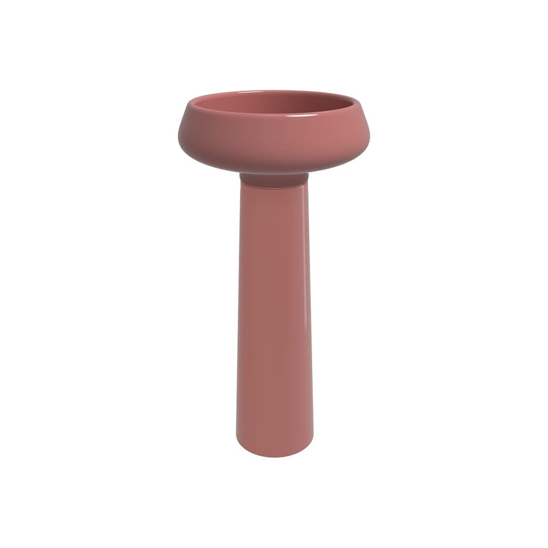 Flaminia HASU – Κολόνα Νιπτήρα – Terracotta Glossy (HSCOLTC)