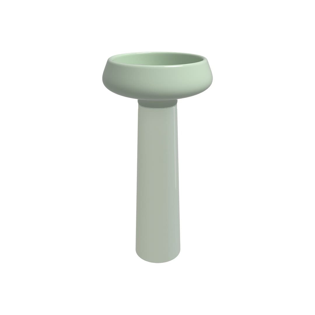 Flaminia HASU – Κολόνα Νιπτήρα – Verde Giada Glossy (HSCOLVG)
