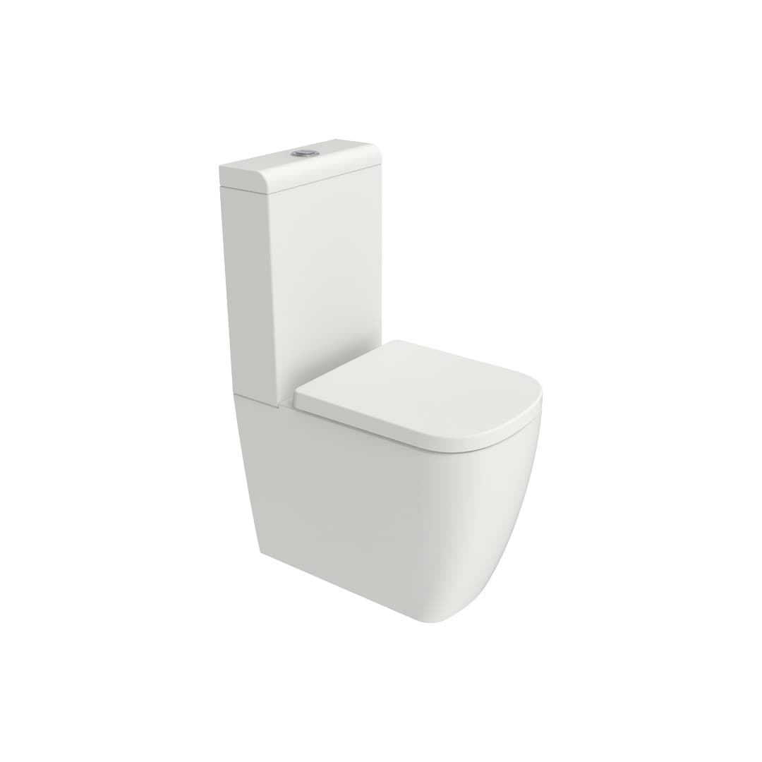 Flaminia PLAY gosilent – Λεκάνη Δαπέδου – KIT monoblock wc gosilent – Latte Matt (KITPY116SLAT)