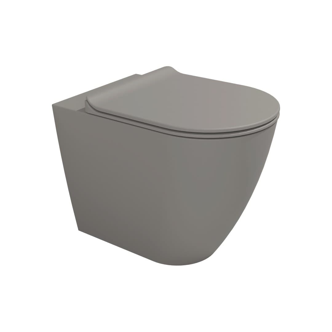 Flaminia LINK goclean – Λεκάνη Δαπέδου – Cenere Matt (LK117GCEN)