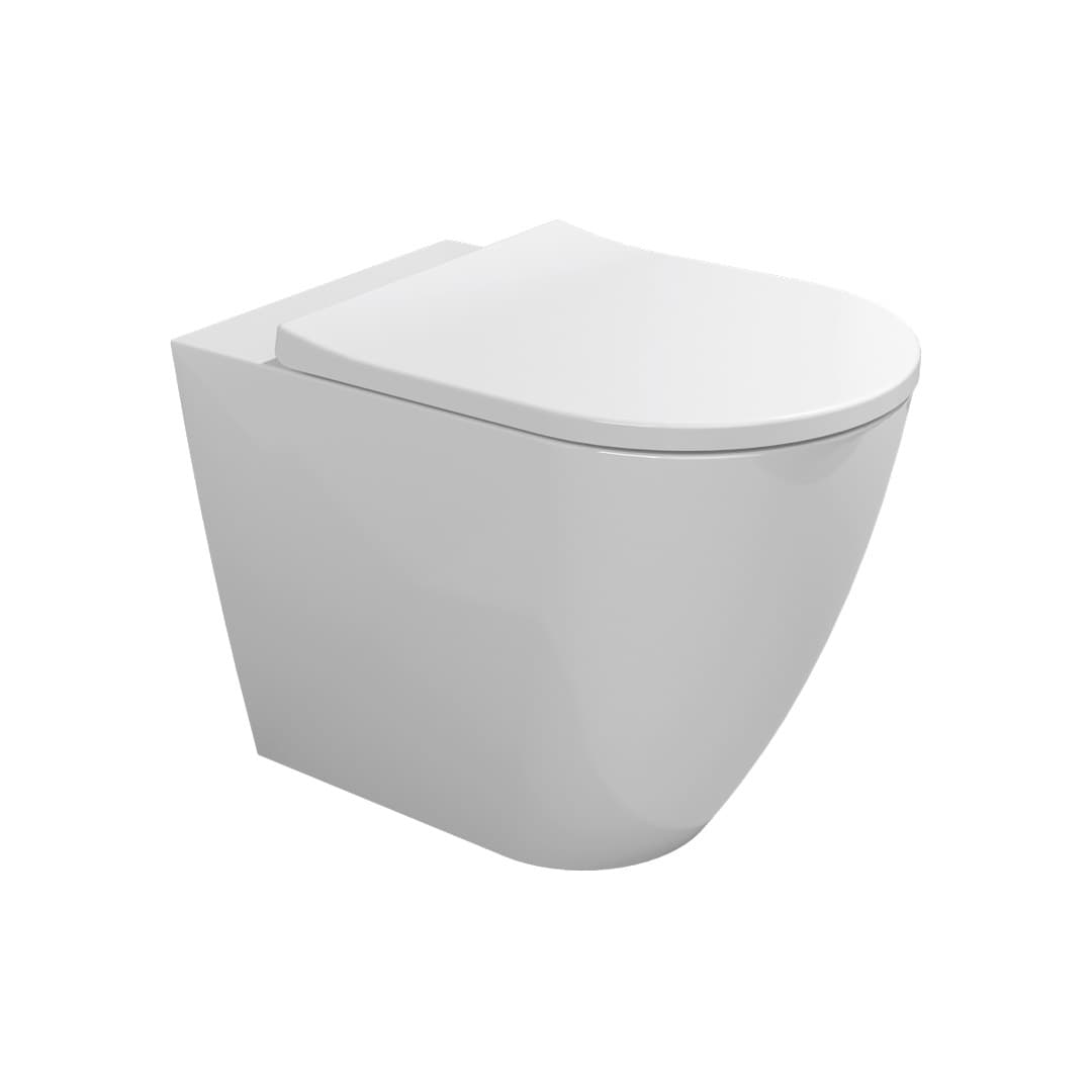 Flaminia LINK goclean – Λεκάνη Δαπέδου – Back to wall wc – White Glossy (LK117G)
