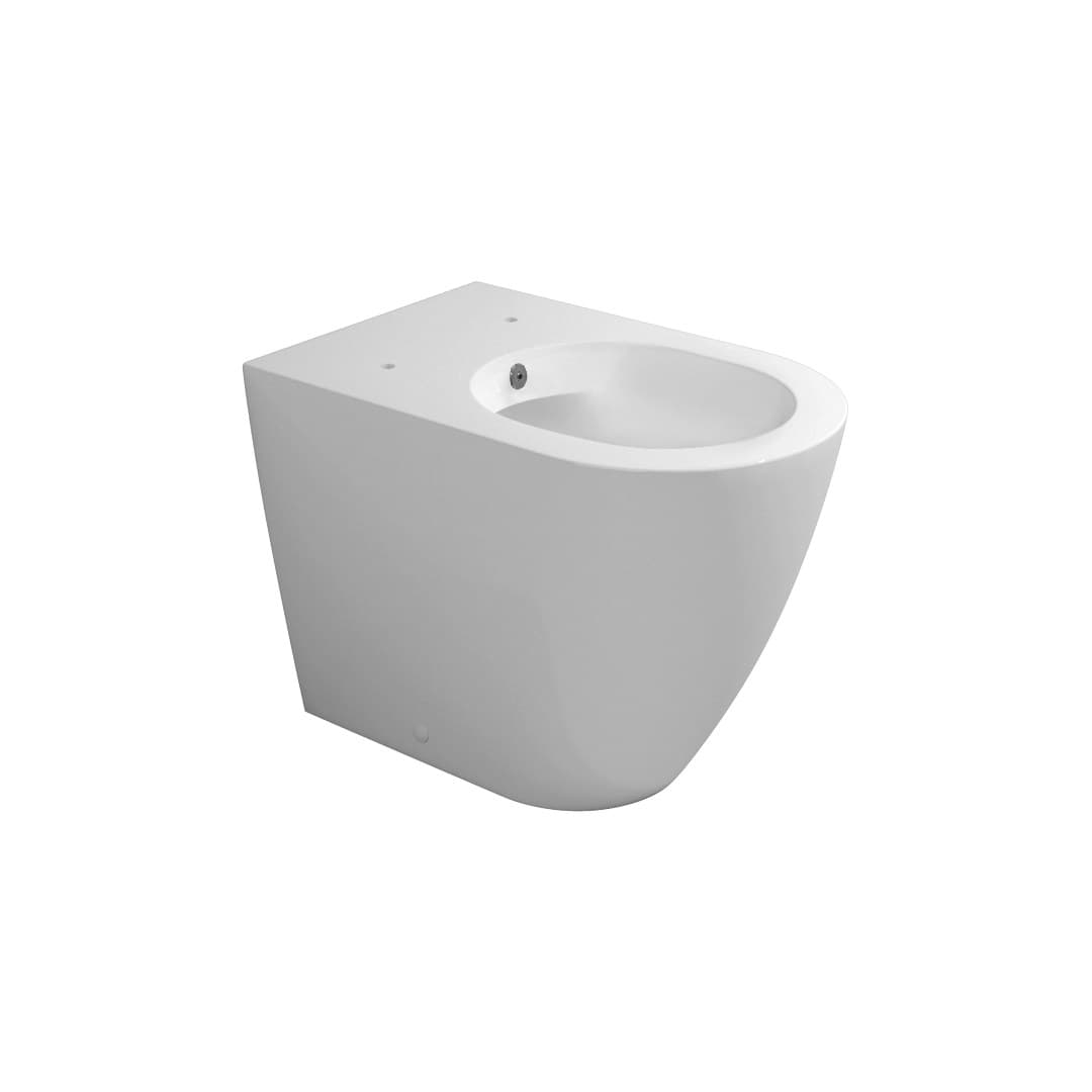 Flaminia LINK PLUS goclean – Λεκάνη Δαπέδου – Back to wall wc with bidet jet – White Glossy (LK117RGE)