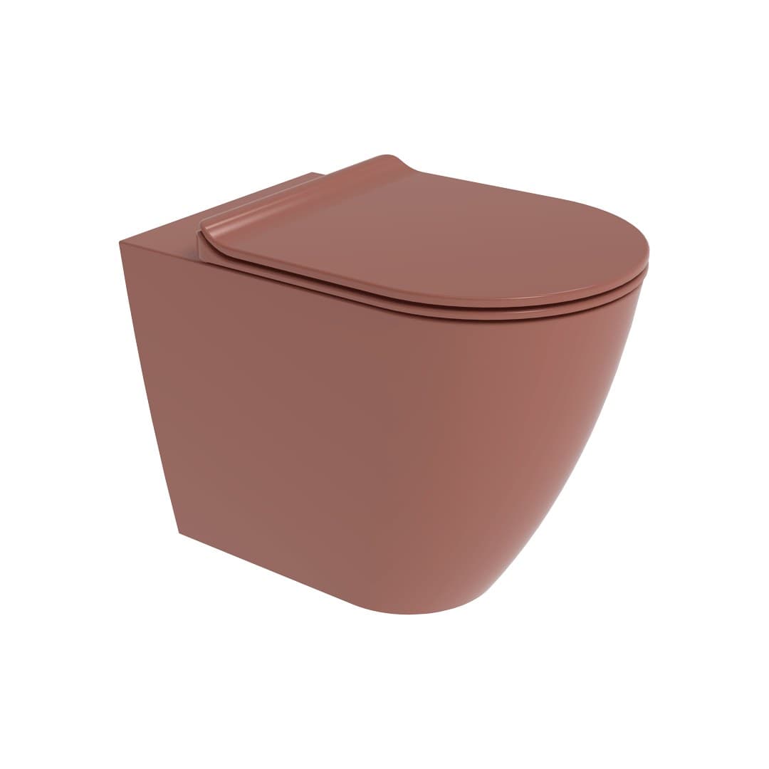 Flaminia LINK PLUS goclean – Λεκάνη Δαπέδου – Terracotta Glossy (LK117RGTC)