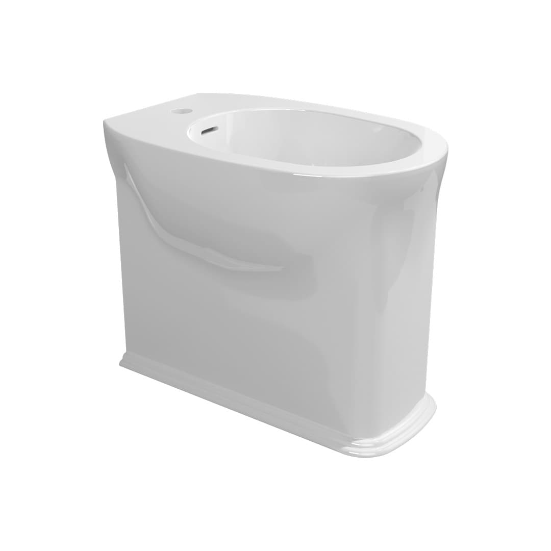 Flaminia MADRE – Μπιντέ Δαπέδου – White Glossy (MA217)