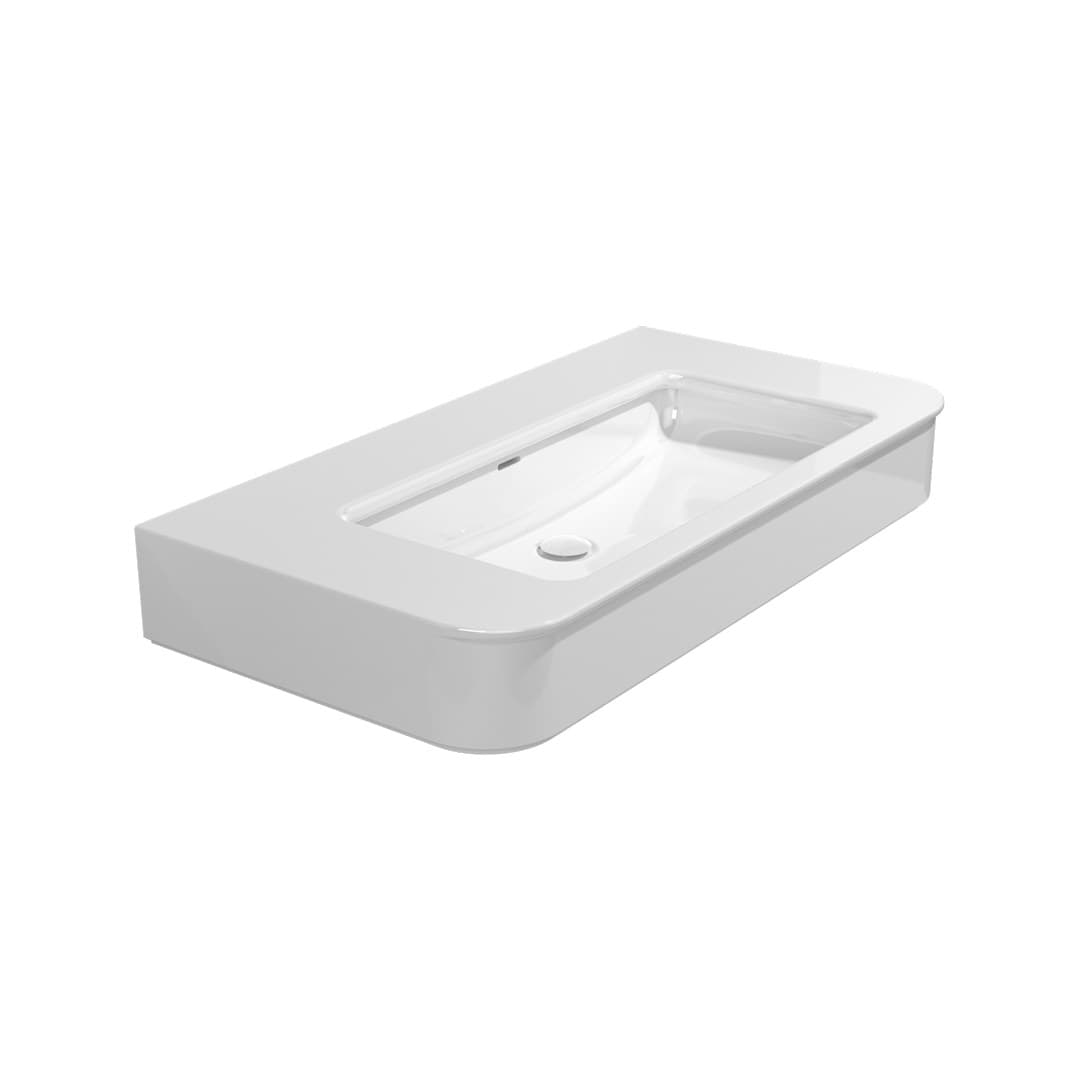 Flaminia MADRE 95 – Νιπτήρας Επικαθήμενος – White Glossy (MA95L)