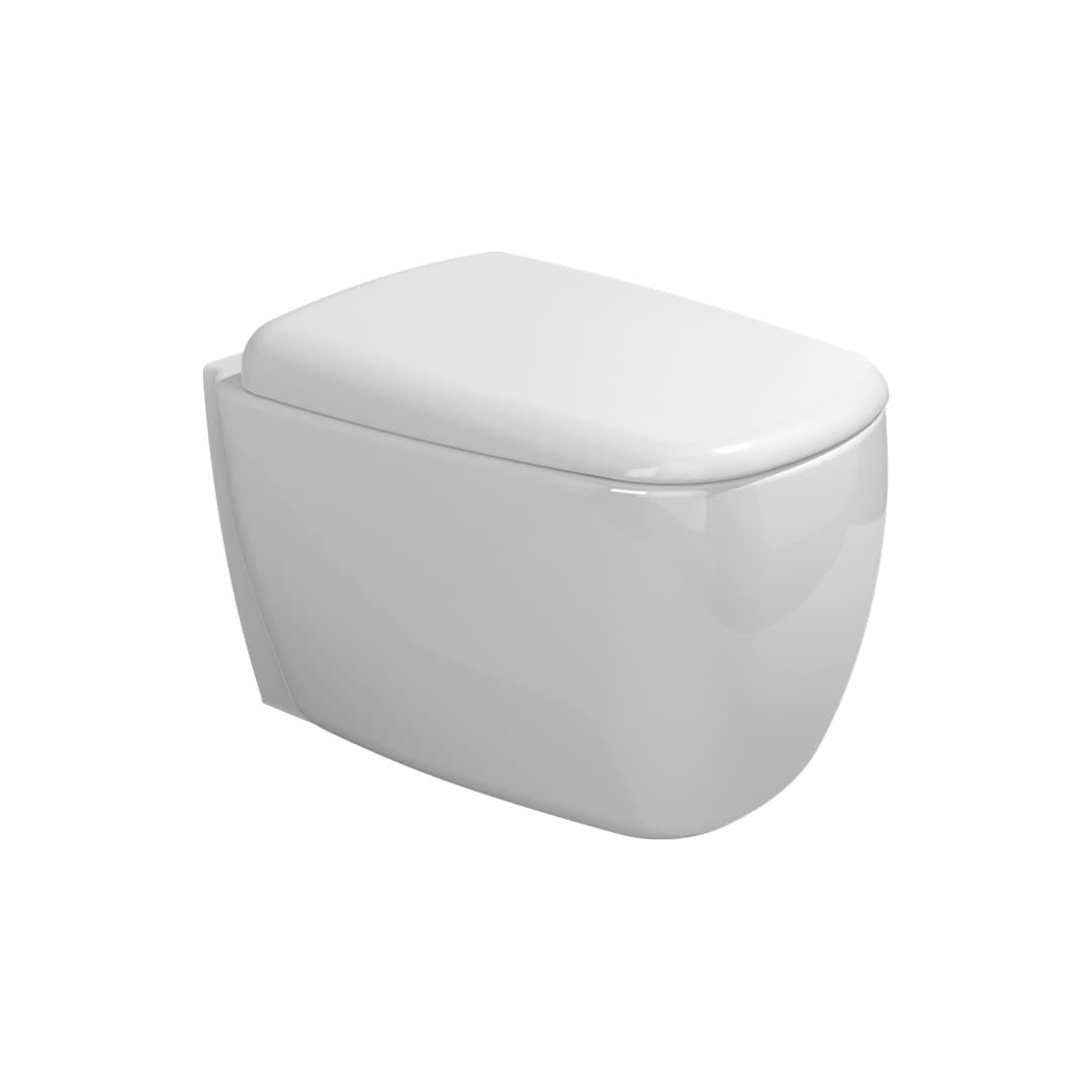 Flaminia MONÒ gosilent – Λεκάνη Κρεμαστή – White Glossy (MN118S)