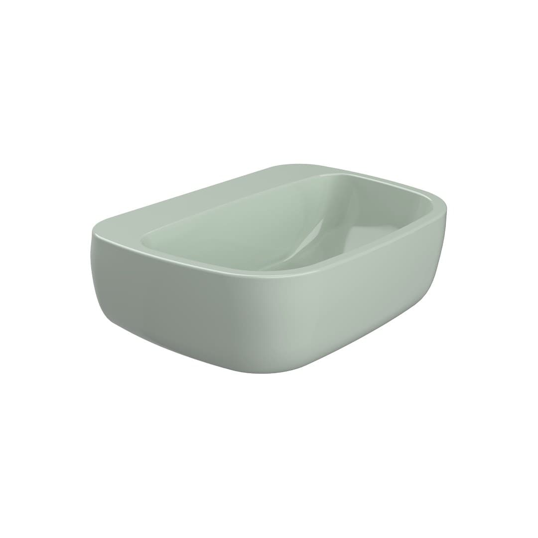Flaminia MONÒ 54 – Νιπτήρας Επικαθήμενος – Verde Giada Glossy (MN54LVG)