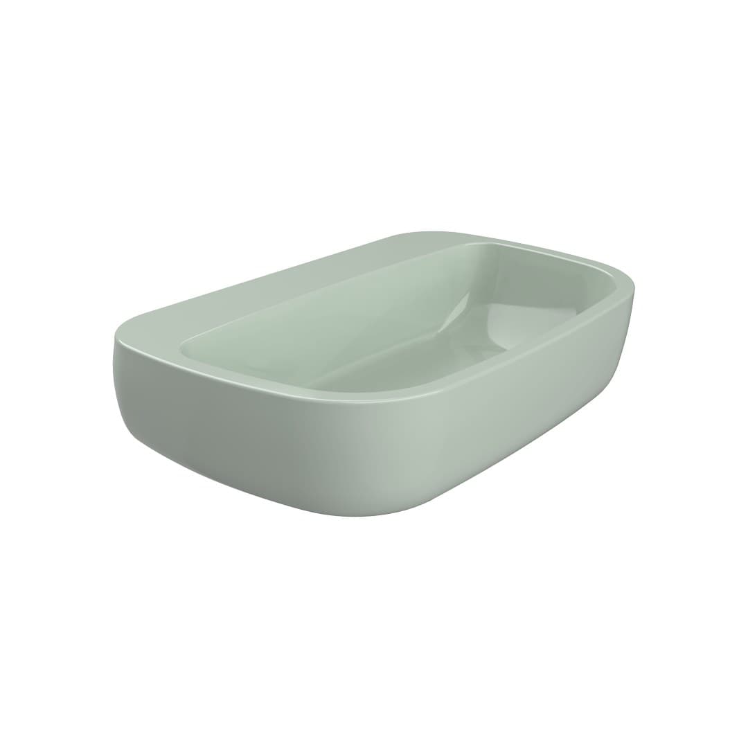 Flaminia MONÒ 74 – Νιπτήρας Επικαθήμενος – Verde Giada Glossy (MN74LVG)