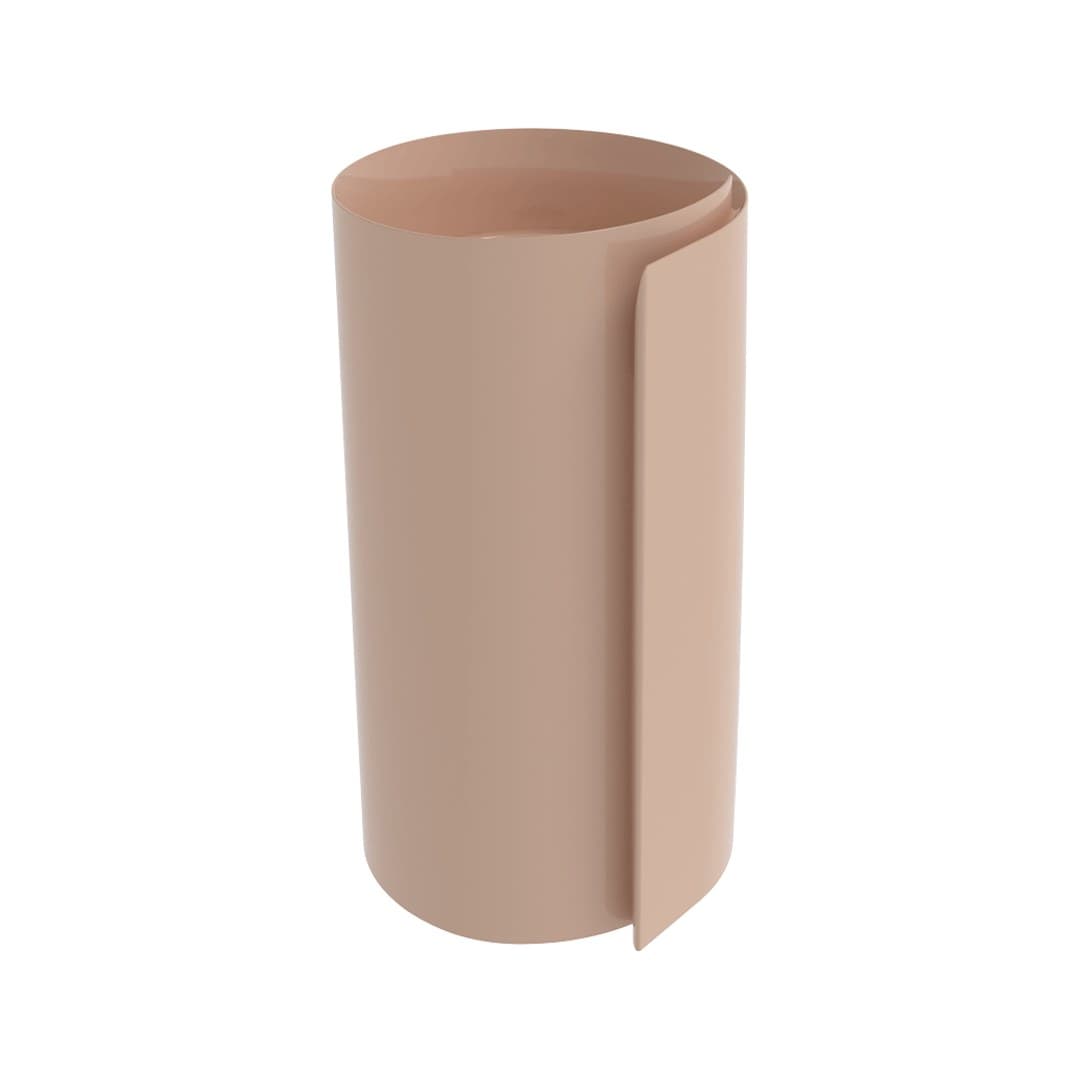 Flaminia MONOROLL – Νιπτήρας Επιδαπέδιος – Column basin – wall drain – Avana Glossy (MR44PAV)