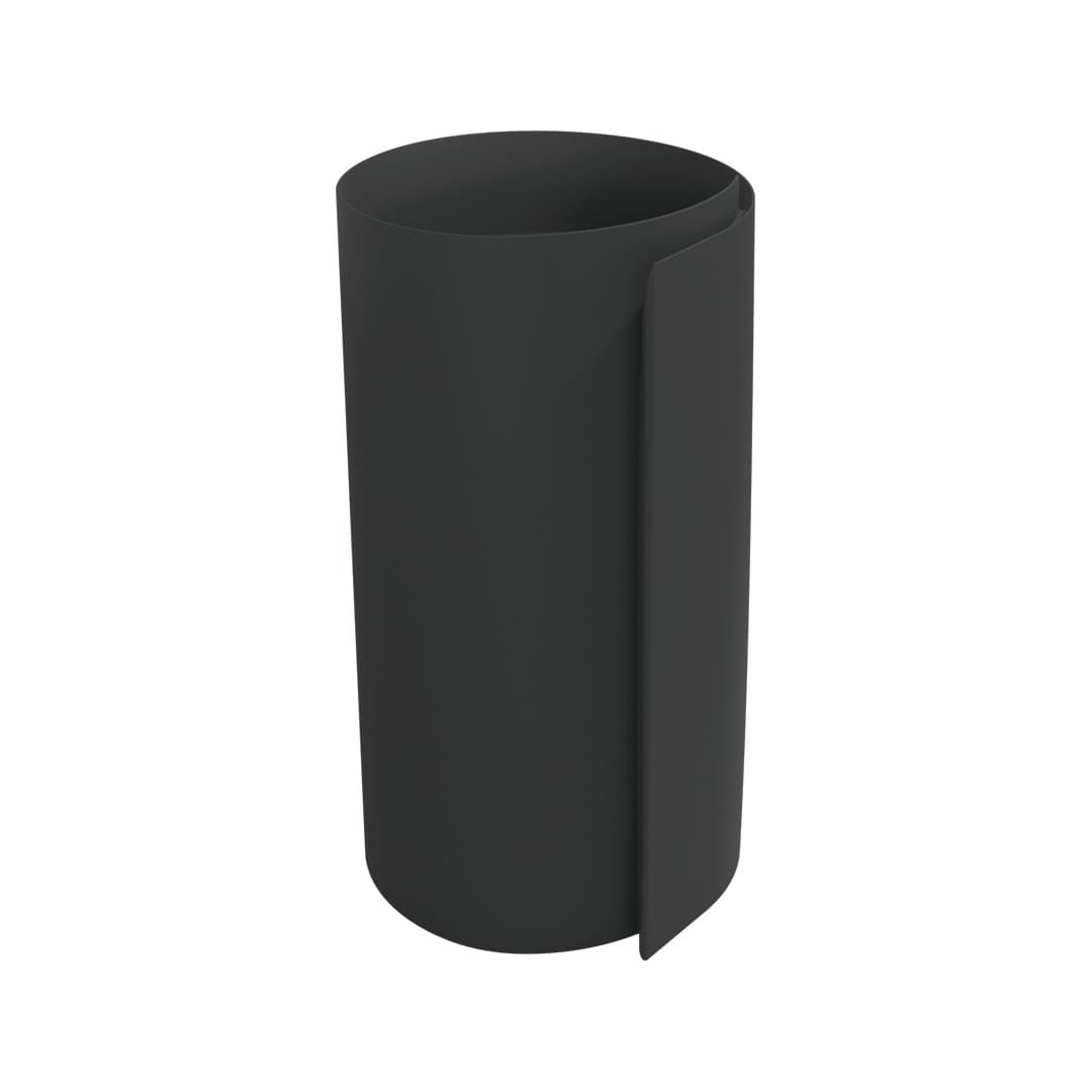 Flaminia MONOROLL – Νιπτήρας Επιδαπέδιος – Column basin – wall drain – Carbone Matt (MR44PCAR)