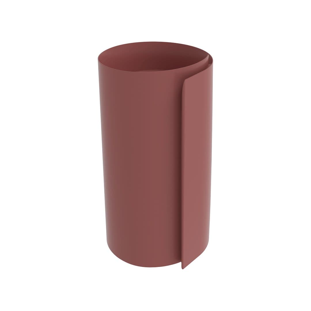 Flaminia MONOROLL – Νιπτήρας Επιδαπέδιος – Column basin – wall drain – Uva Matt (MR44PUV)