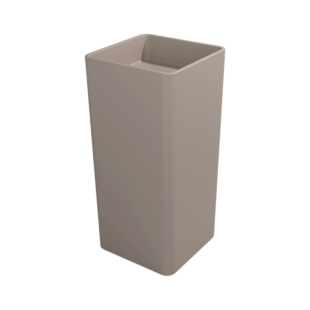 Flaminia MONOWASH – Νιπτήρας Επιδαπέδιος – Column basin – wall drain – Argilla Matt (MW40PARG)