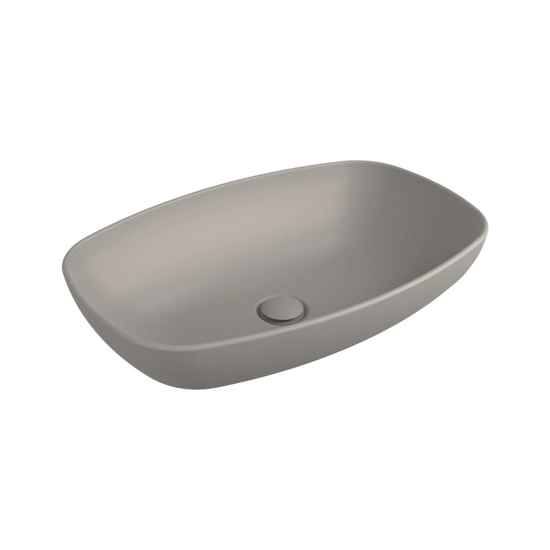 Flaminia NUDASLIM 60 – Νιπτήρας Επικαθήμενος – Countertop basin – Cenere Matt (ND60ACEN)