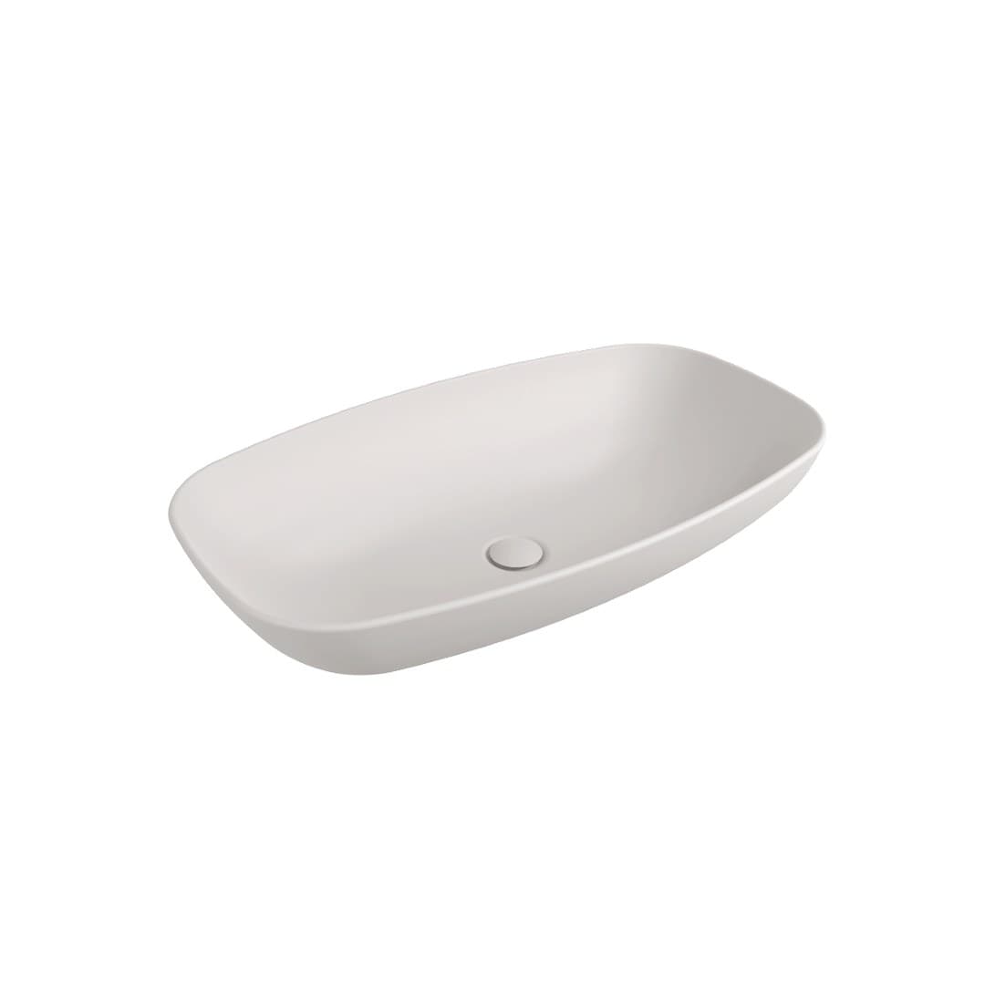 Flaminia NUDASLIM 75 – Νιπτήρας Επικαθήμενος – Countertop basin – Latte Matt (ND75ALAT)