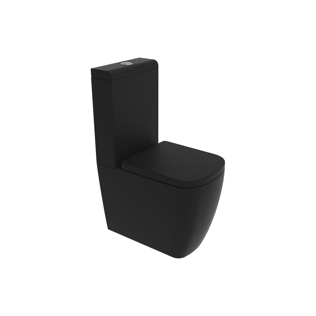 Flaminia PLAY PLUS gosilent – Λεκάνη Δαπέδου – Monoblock wc – Carbone Matt (PY116RSCAR)