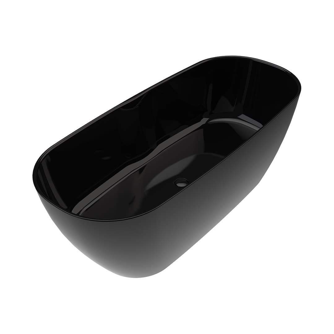 Flaminia PLAY 170 – Μπανιέρα – Black Glossy (PY170VNER)
