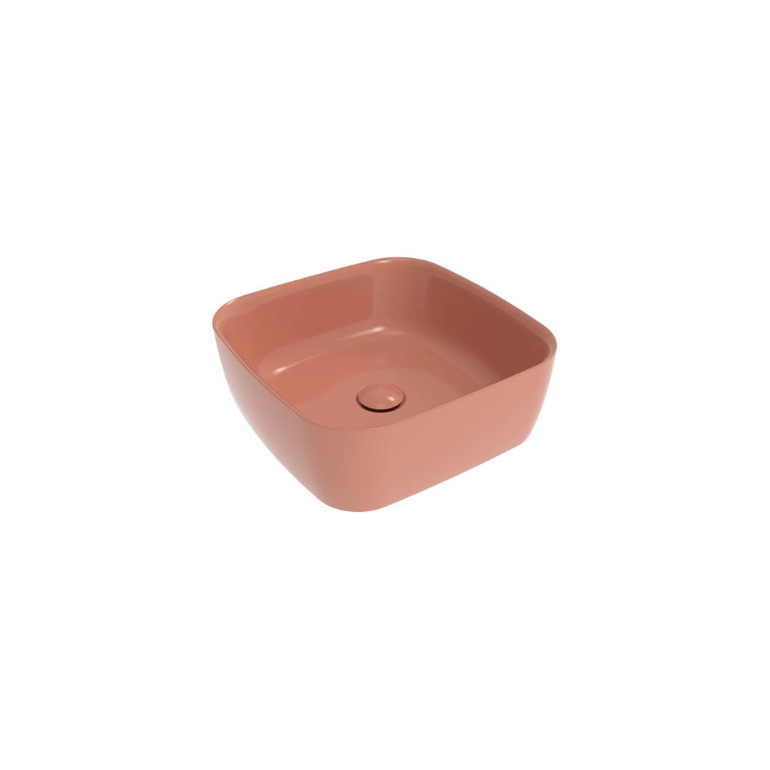 Flaminia PLAY 42 – Νιπτήρας Επικαθήμενος – Terracotta Glossy (PY42ATC)