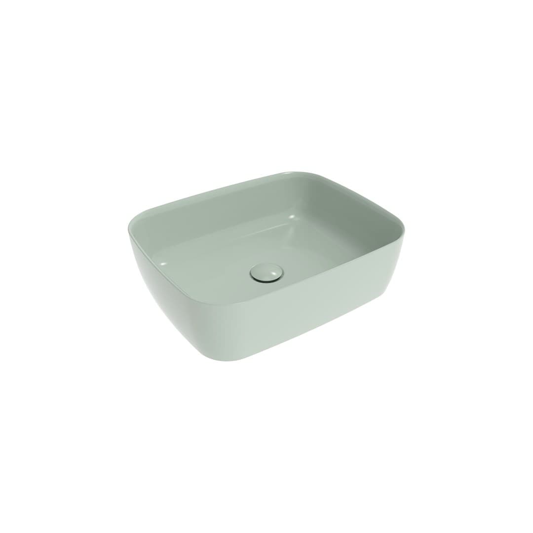 Flaminia PLAY 52 – Νιπτήρας Επικαθήμενος – Verde Giada Glossy (PY52AVG)