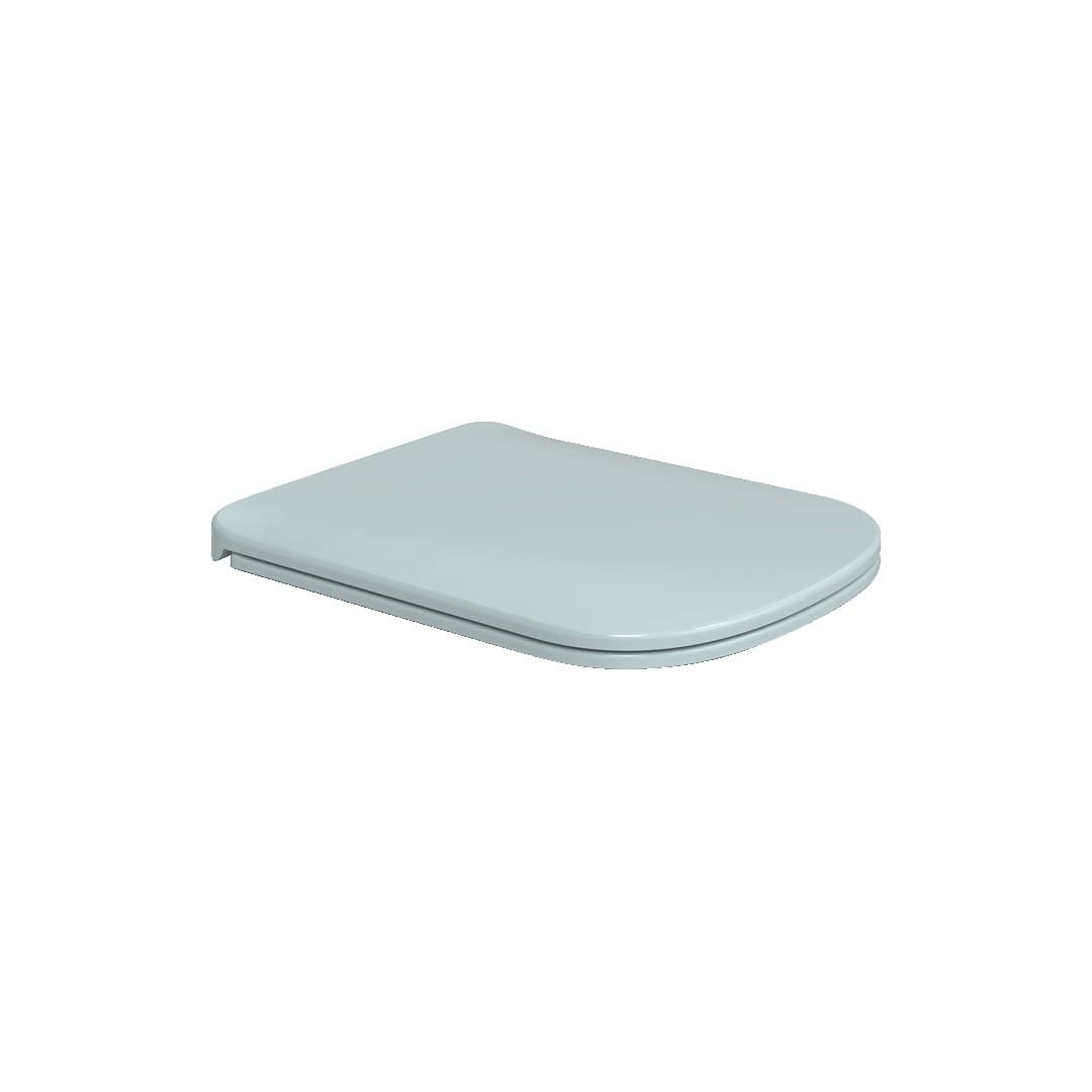 Flaminia PLAY – Κάθισμα Λεκάνης – Soft-closing SLIM seat & cover – Azzurro Polvere Glossy (PYCW05AP)